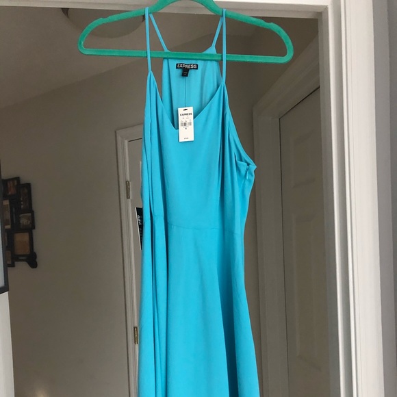 Express Dresses & Skirts - Express blue spaghetti strap dress